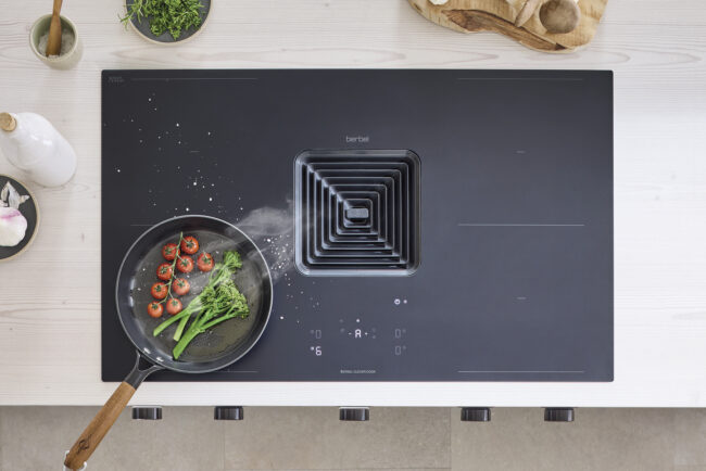 berbel Downline Advance matzwart topview koken